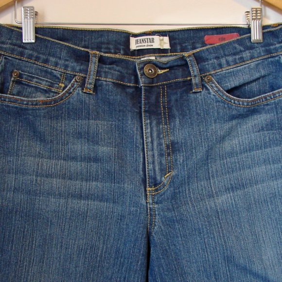 Bootcut Jeans High Waist Stretch Jeanstar Elle Size 12 - Picture 5 of 16